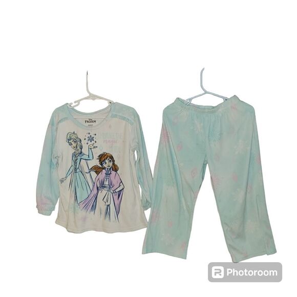 Disney Frozen 2 piece pajama set size 5. ^ - Picture 1 of 5